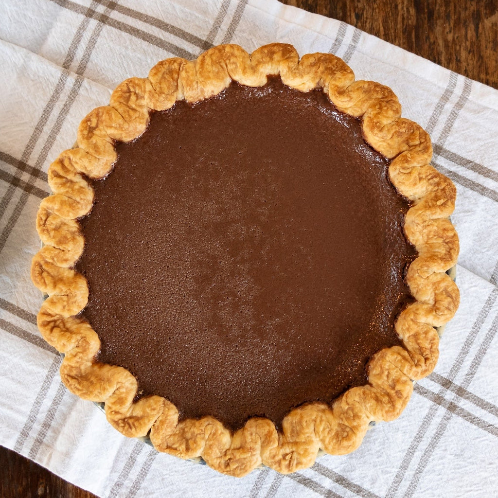 Chocolate Chess pie 