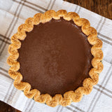 Chocolate Chess pie 