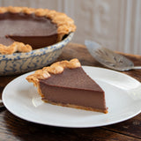 Slice of Chocolate Chess pie