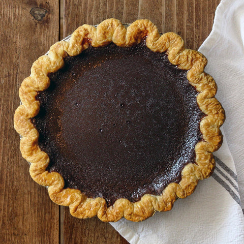 Chocolate Chess pie from Four & Twenty Blackbirds