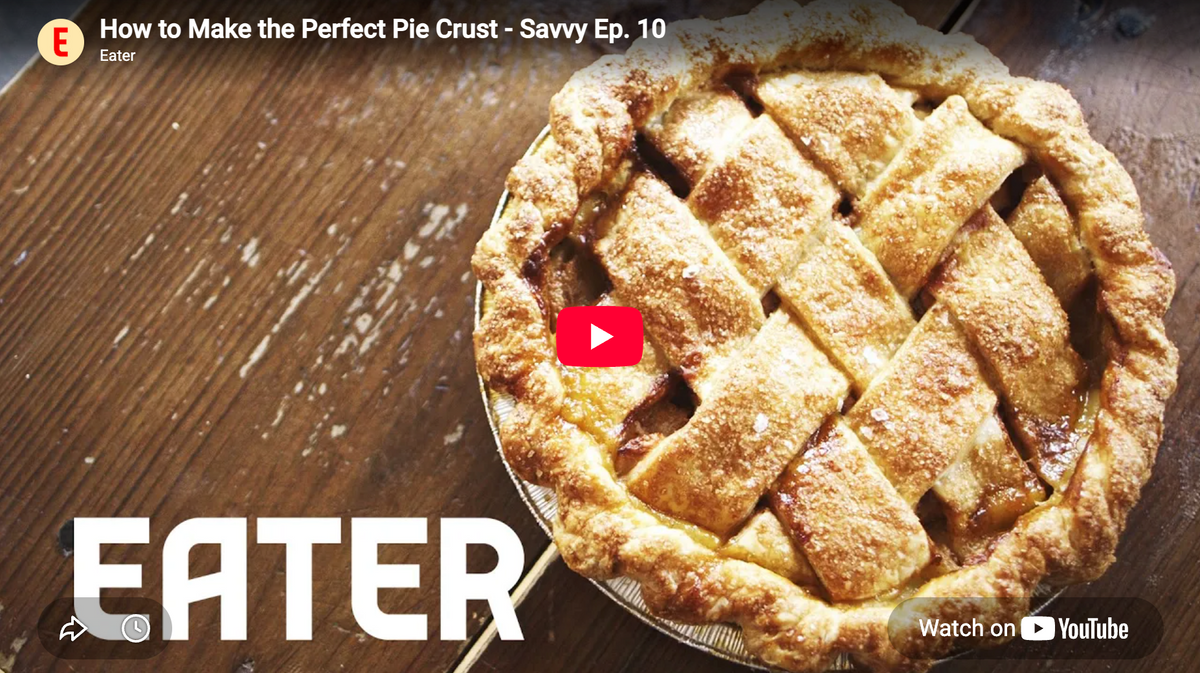 Load video: Emily Elsen and Melissa Elsen, founders of Four &amp; Twenty Blackbirds, guide you through every step to make the perfect all-butter pie crust. Hear the Elsen sisters describe how their family's work ethic and grandmother's handmade pie recipes inspired them to open their pie shop.
