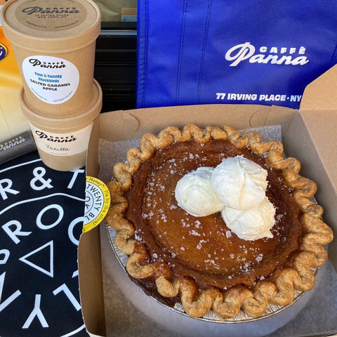 Caffè Panna Vanilla Pint and 10" Pie combo - Save $6