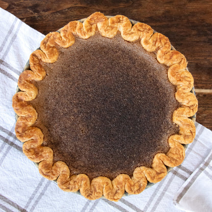 Dirty Chai Custard Whole Pie