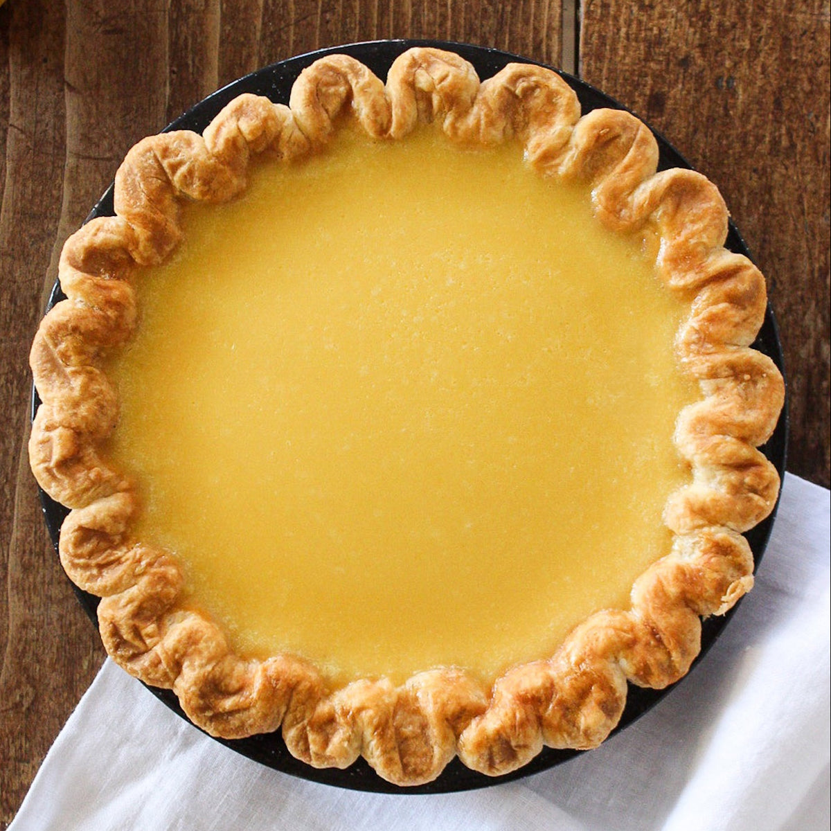 Lemon Chess pie from Four & Twenty Blackbirds