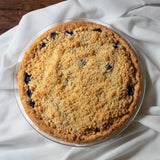 Peach Blueberry Streusel Pie