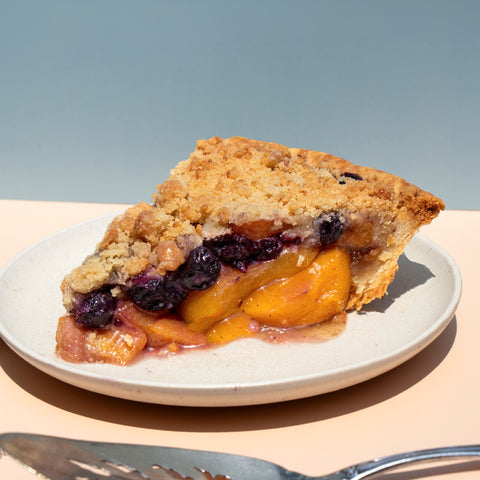Peach Blueberry Streusel