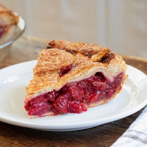 A slice of Sour Cherry pie from Four & Twenty Blackbirds
