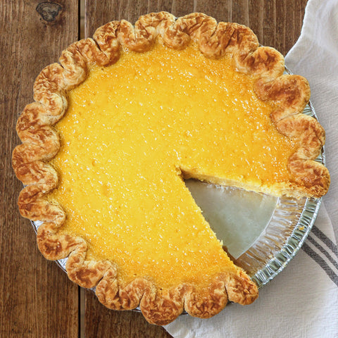 Sweet Corn Custard pie